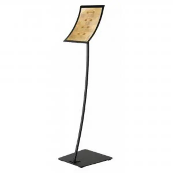 Image of Arc MenuBoard Holder Steel Base A4 BK EXR24940SS