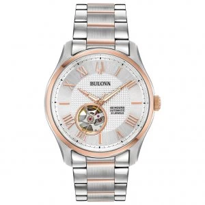 Image of Bulova Mens Classic Wilton Stainless Steel Bracelet Watch
