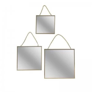 Image of Set of 3 Asymmetric Mirrors