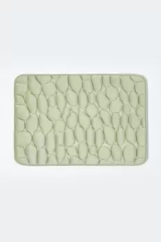Image of Memory Foam Pebble Design Shower Mat