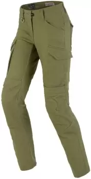 Image of Spidi Pathfinder Cargo Ladies Motorcycle Textile Pants, green, Size 29 for Women, green, Size 29 for Women