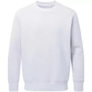 Image of Anthem Unisex Adult Organic Sweatshirt (M) (White)