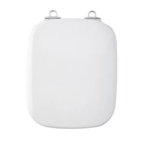Image of Bemis Oakland White Top Fix Soft Close Toilet Seat