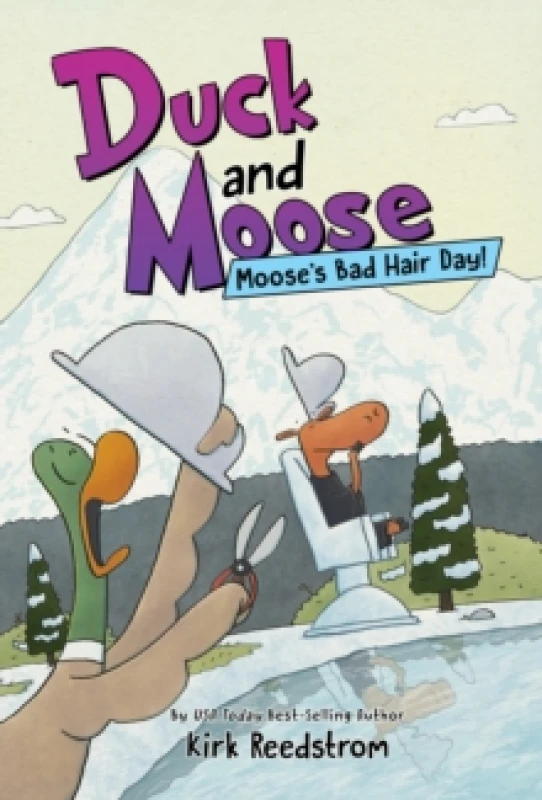 Image of Duck and Moose: Moose's Bad Hair Day! Hardback