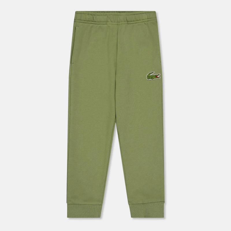 Image of Lacoste Unisex Kids Closed Hem Woven Joggers Khaki unisex 4 Years
