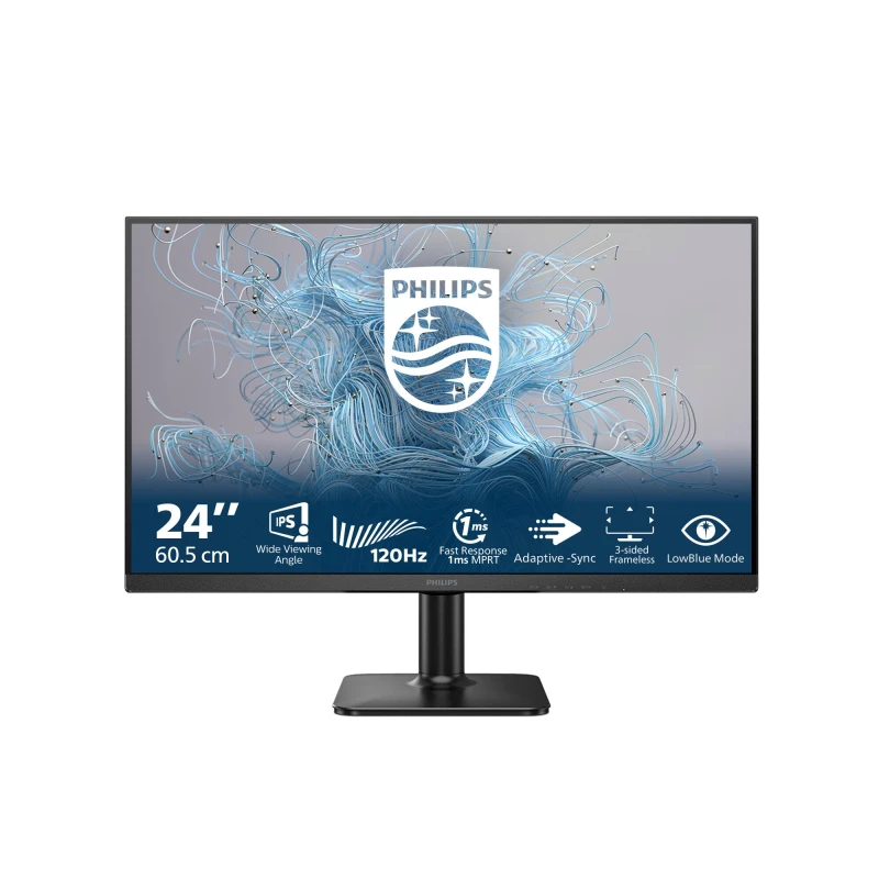 Image of Philips 1000 series 24E2N1110/00 computer monitor 60.5cm (23.8") 1920 x 1080 pixels Full HD LCD Black 24E2N1110/00
