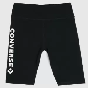 Image of Converse Bike Shorts In Black