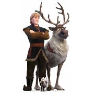 Image of Disney Frozen 2 Kristoff & Sven Oversized Carboard Cut Out