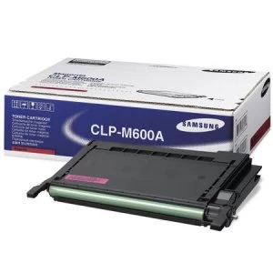 Image of Samsung CLP-M600A Original Magenta Laser Toner Ink Cartridge