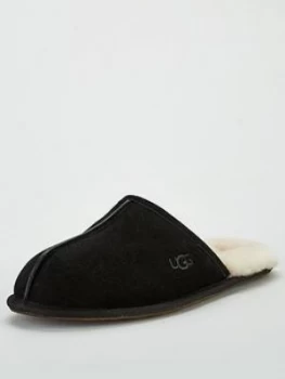 Image of UGG Scuff Suede Slipper Black Size 7 Men