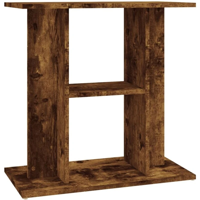 Image of VIDAXL Aquarium Stand Smoked Oak 60x30x60cm Engineered Wood Vidaxl 8720845417741