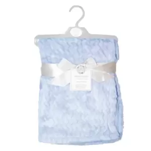 Image of Snuggle Baby Unisex Baby Flannel Wrap Blanket (One Size) (Sky Blue)