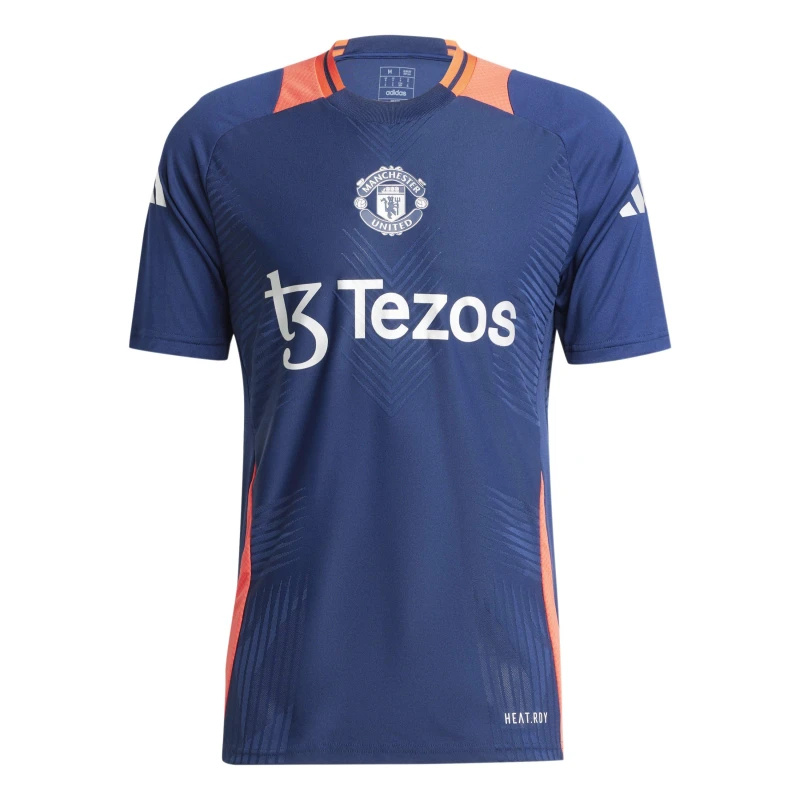Image of adidas Manchester United Training Shirt 24/25 Mens Nindig/Brired male S