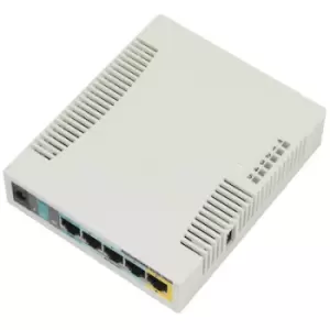 Image of Mikrotik RB951Ui-2HnD White Power over Ethernet (PoE) (RB951UI-2HND)