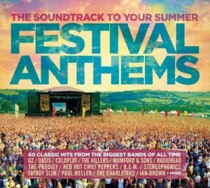Image of Festival Anthems by Various Artists CD Album