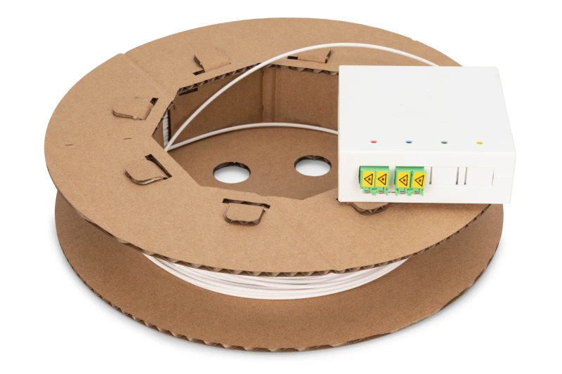 Image of Digitus Fttx installation kit. pre-assembled. 4-fiber. LC/APC connecto