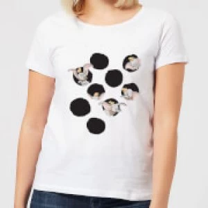 Image of Dumbo Peekaboo Womens T-Shirt - White