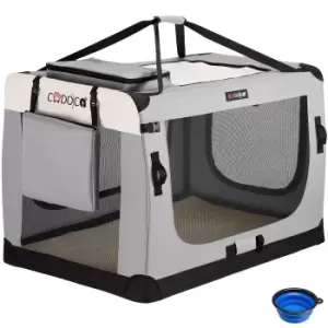 Image of Dog Carrier Fabric Grey XXXL 101x70x70cm