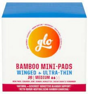 Image of Flo Bamboo Mini-Pads For Sensitive Bladder (16 Pads)