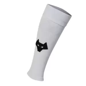 Image of Castore Wolverhampton Wanderers Third Goalkeeper Footless Socks - White