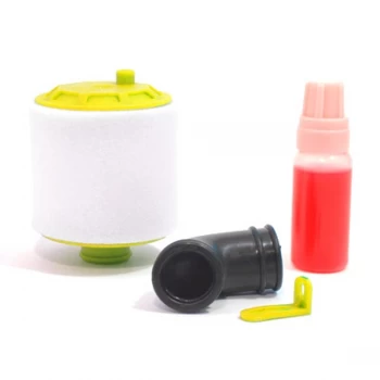 Image of Fastrax 1/10Th Air Filter Re-Buildable - Yellow