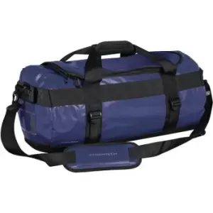 Image of Stormtech Atlantis Waterproof 35L Duffle Bag (One Size) (Ocean Blue/Black) - Ocean Blue/Black