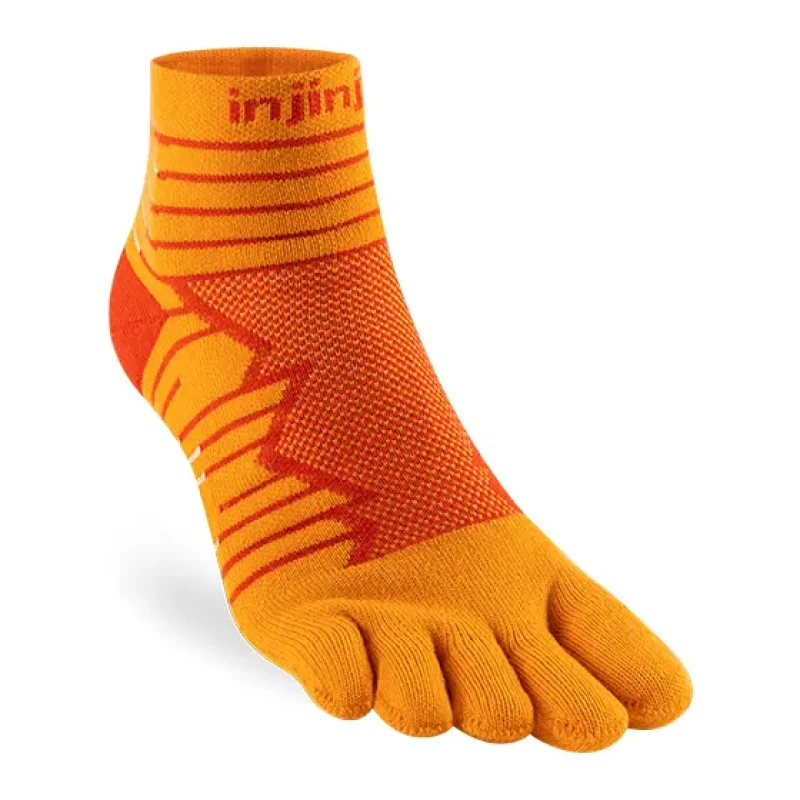 Image of Running socks Injinji Ultra Mini-Crew Orange Unisex M (40,5/44)