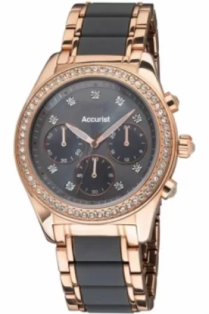 Image of Ladies Accurist Chronograph Watch LB211GR