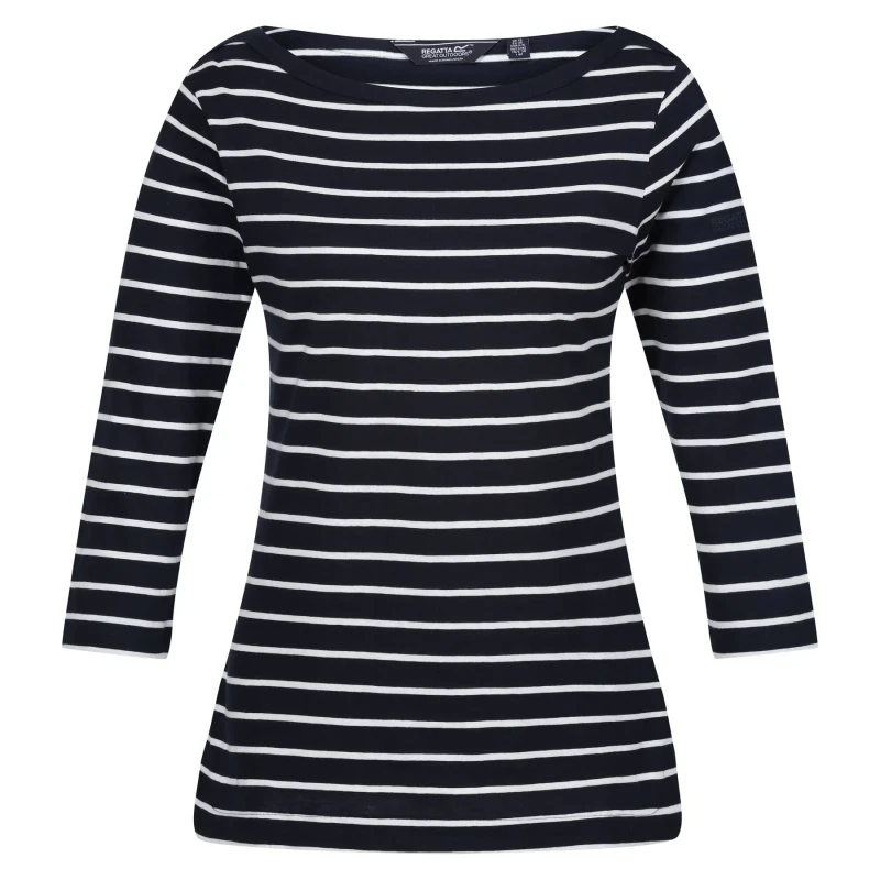 Image of Womens 3/4 sleeve T-Shirt Regatta Bayletta Bleu Female 40