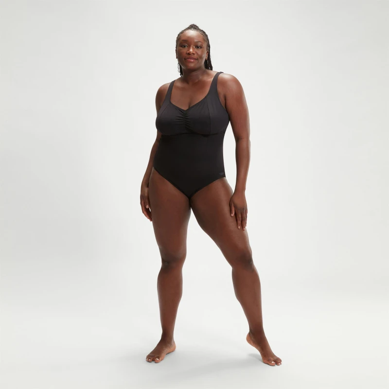 Image of Aquanite Recycled Plus Size Pool Swimsuit