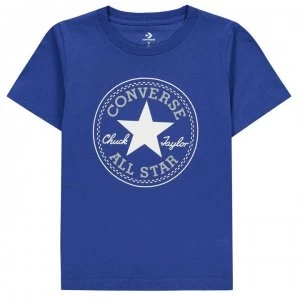 Image of Converse Chuck Short Sleeve T-Shirt Infant Boys - Blue