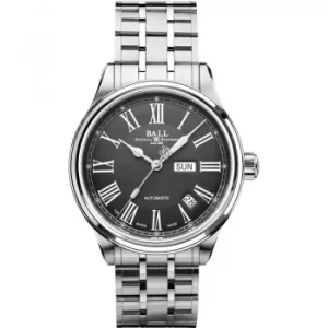 Image of Mens Ball Trainmaster Roman Automatic Watch