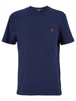 Image of Ralph Lauren Boys Classic Pony T-Shirt - Navy, Size Age: 3 Years