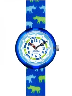 Image of Flik Flak Childrens Rhinoferoce Watch FBNP174
