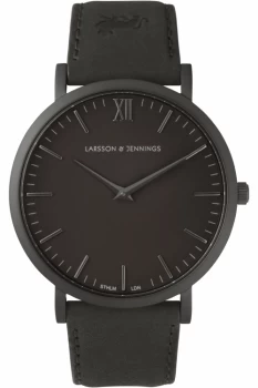 Image of Unisex Larsson & Jennings Lugano 40mm Watch LJ-W-SVART-L-BB