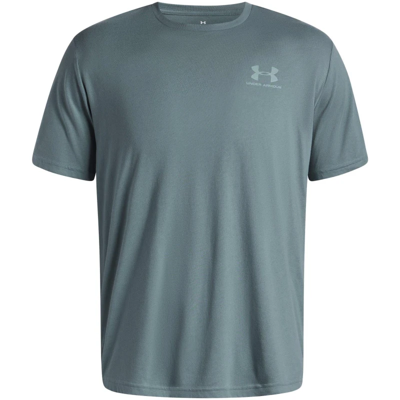Image of Under Armour Logo T-Shirt Mens Jasper Blue male XL