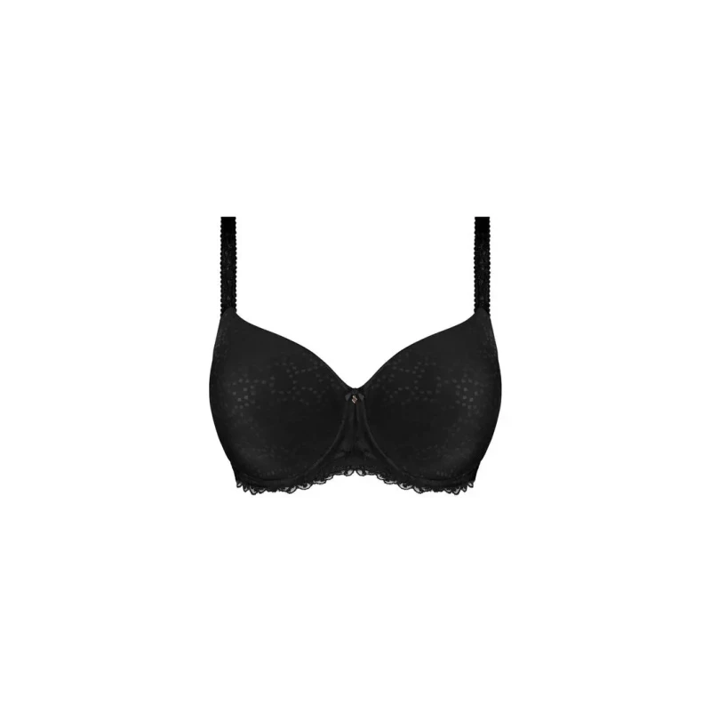 Image of Fantasie Womens underwired molded bra Fantasie Ana Spacer Noir Female 80F