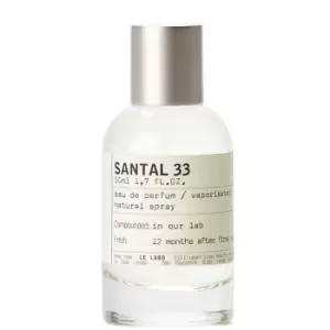 Image of Le Labo Santal 33 Eau de Parfum Unisex 50ml
