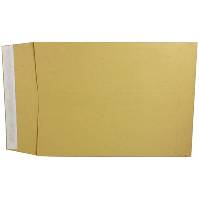 Image of Q - Connect Envelope Gusset 406x305x25mm Peel and Seal 120gsm Manilla (Pack of 100) KF3529