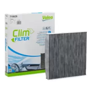Image of VALEO Pollen filter PEUGEOT,CITROEN 715629 6447HP,6447KR,6447SQ 6447SZ,6479A1,6479A2,6447HP,6447KR,6447SZ,6479A1,6479A2