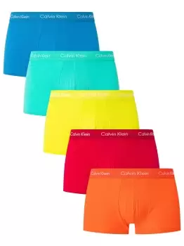 Image of 5 Pack This Is Love Low Rise Trunks