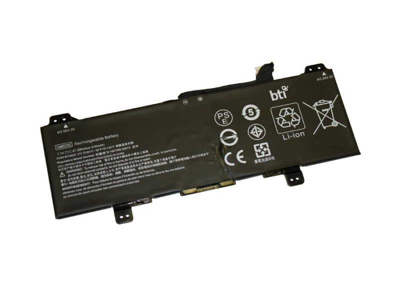 Image of BTI BTI 917679-2C1 compatible 47.3Wh 2-cell battery for HP CHROMEBOOK 11 G6 917679-2C1-BTI