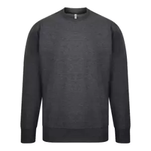 Image of Casual Classics Mens Sweatshirt (M) (Dark Heather)