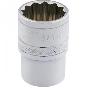 Image of Draper 3/8" Drive Polished Finish Hi Torq Bi Hexagon Socket Imperial 3/8" 3/4"