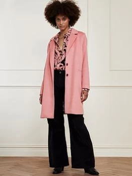 Image of Fabienne Chapot Flori Coat - Peppa Pink