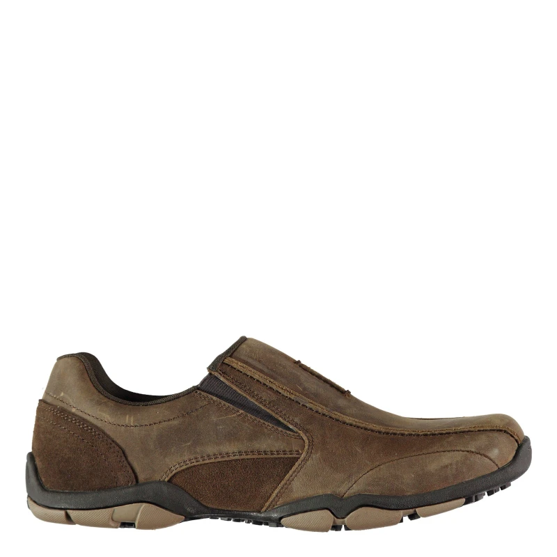 Image of Kangol Vine Slip On Mens Trainers - Brown Brown 7