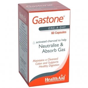 Image of Healthaid Gastone Capsules (Activated Charcoal) 60 Capsules