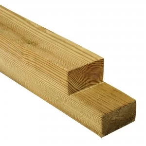 Image of Wickes Easy Deck Bearer - 70 x 70mm x 2.4m