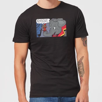 Image of Disney Dumbo Rich and Famous Mens T-Shirt - Black - 5XL