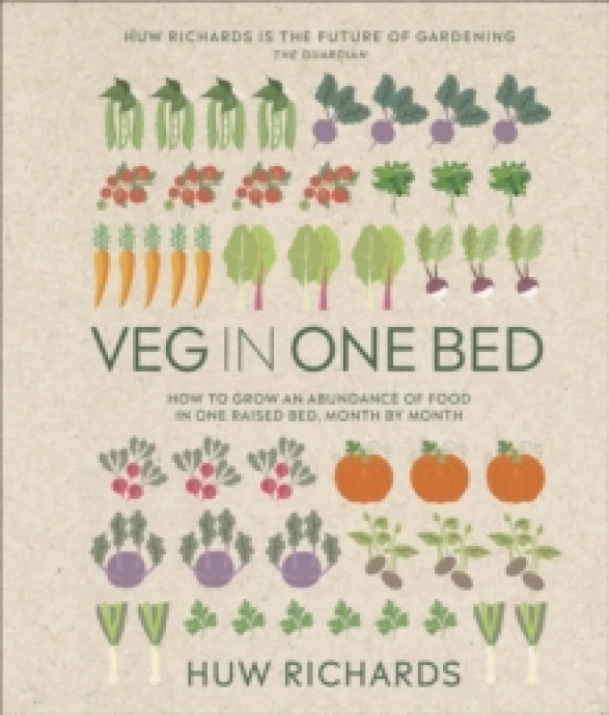 Image of Veg in One Bed. Hardback. By Huw Richards Books
